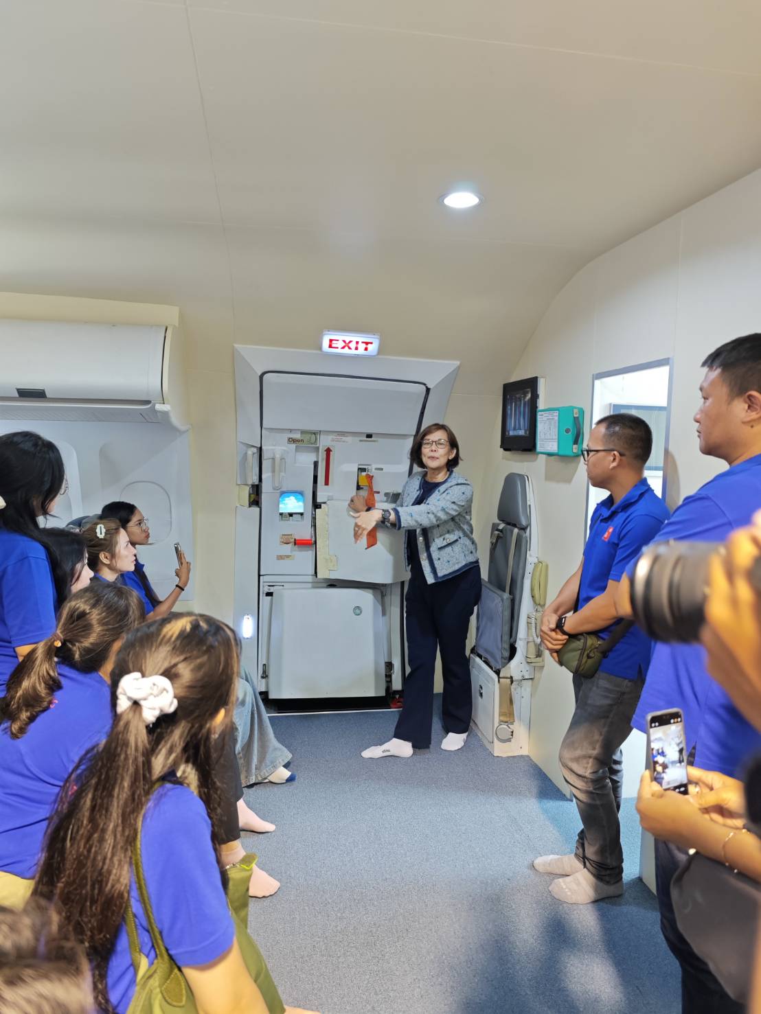 อบรม การจัดการความปลอดภัยบนเครื่องบิน