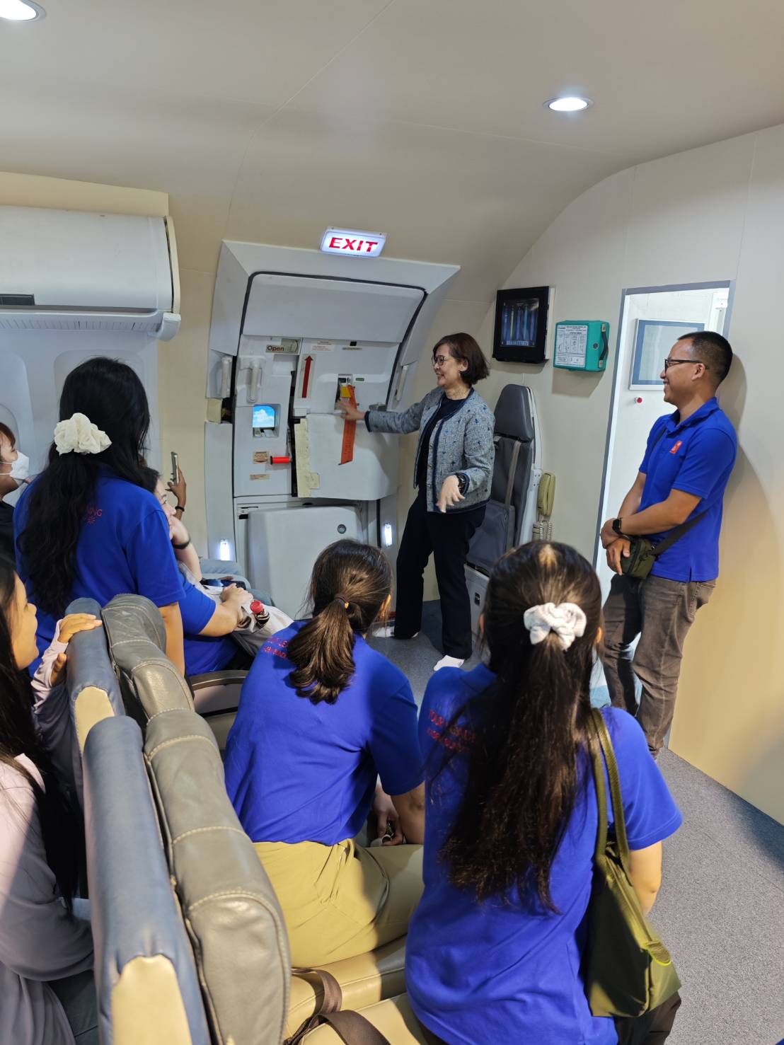 อบรม การจัดการความปลอดภัยบนเครื่องบิน